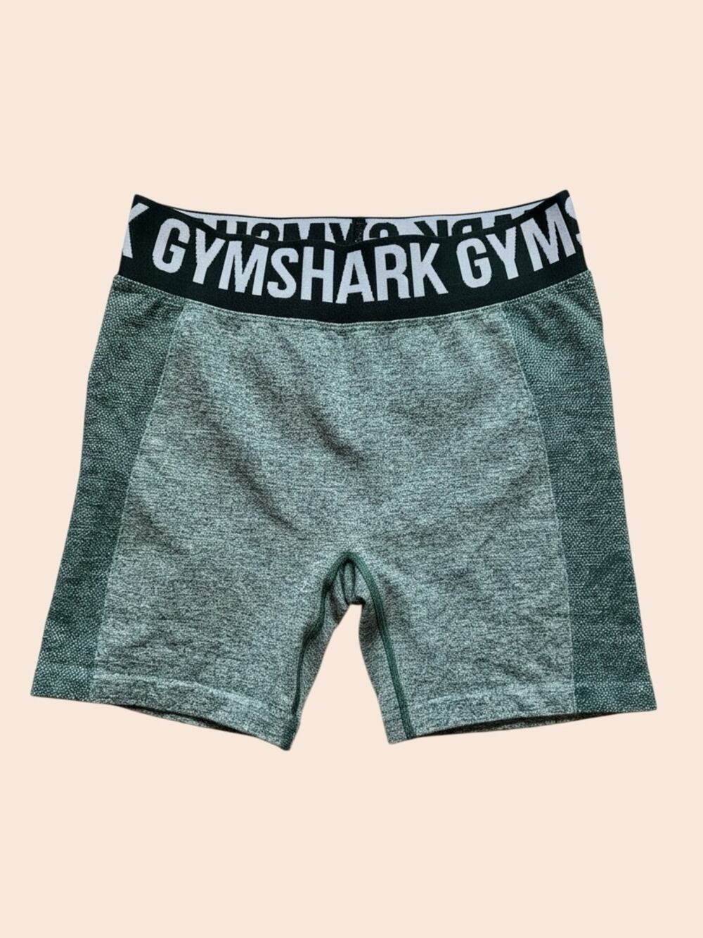 Gymshark Flex Shorts in Dark Green Marl